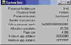 - SysInfo