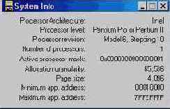 - SysInfo
