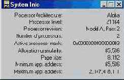 - SysInfo