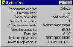 - SysInfo